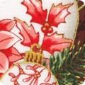 Robert Kaufman Holiday Flourish , SRKM-22284-113, Cranberry,