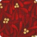 Robert Kaufman Holiday Flourish , SRKM-22293-113, Cranberry,