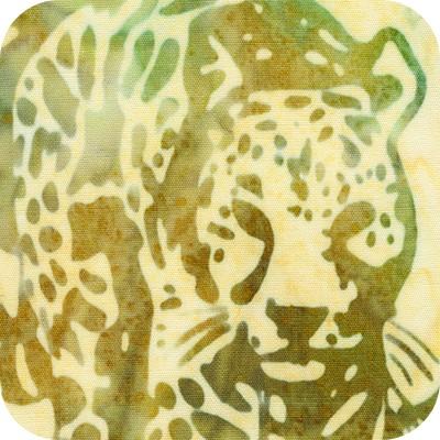 Robert Kaufman Jungle Dreams, SRK-22611-372, Bluegrass, Artisan Batiks