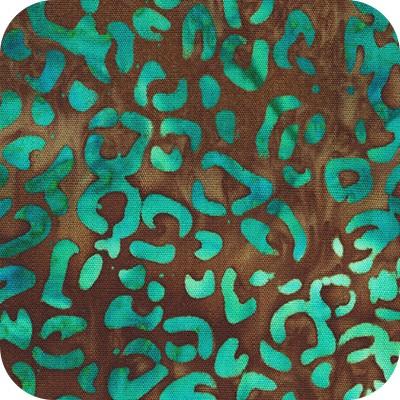 Robert Kaufman Jungle Dreams, SRK-22615-425, Aquamarine, Artisan Batiks