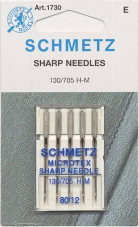Schmetz, Sharp Microtex Machine Needles 80/12