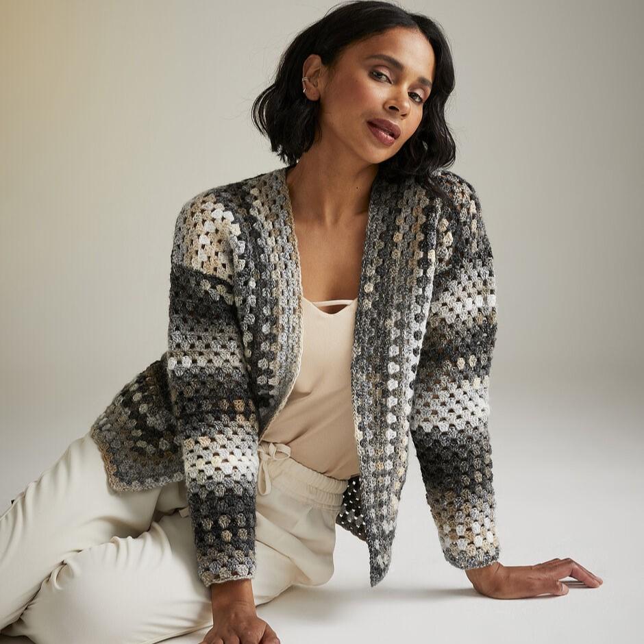 Sirdar, Pattern, F237 Moon & Stars Cardigan