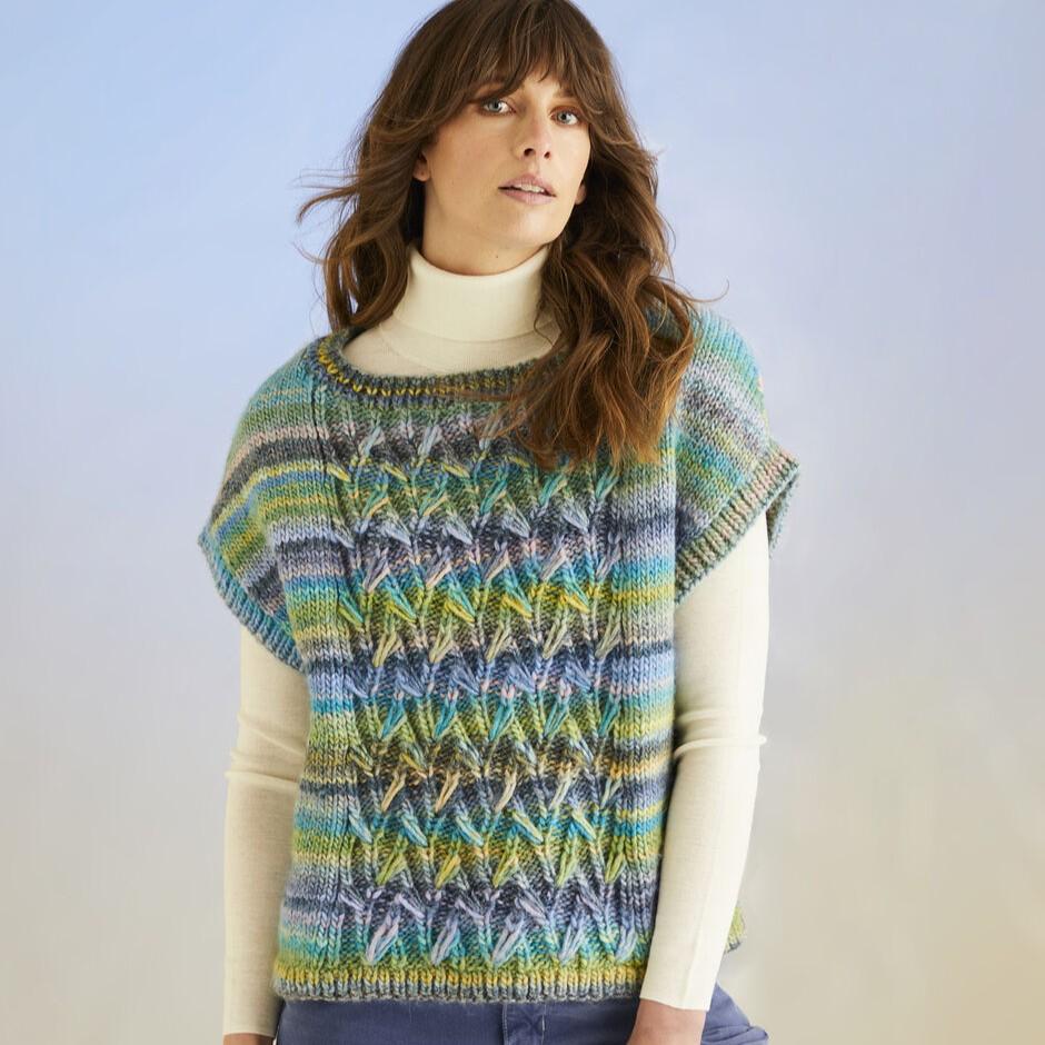 Sirdar, Pattern, F258 Coral Reef Vest