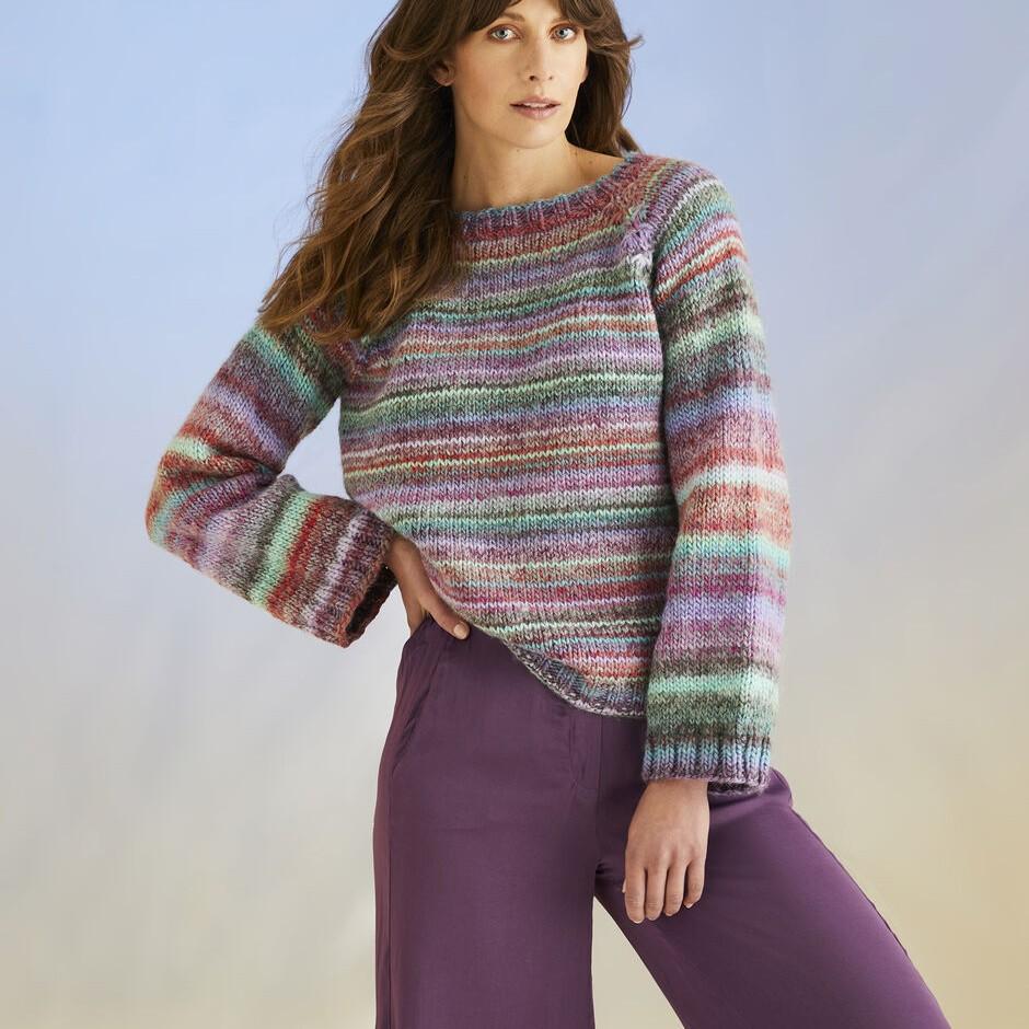 Sirdar, Pattern, F258 Whirlpool Sweater