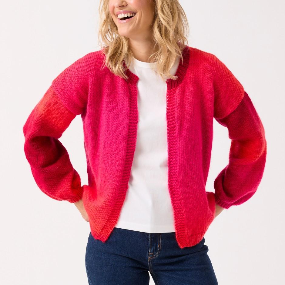 Sirdar, Pattern, F262 Event Edgeedge Cardigan