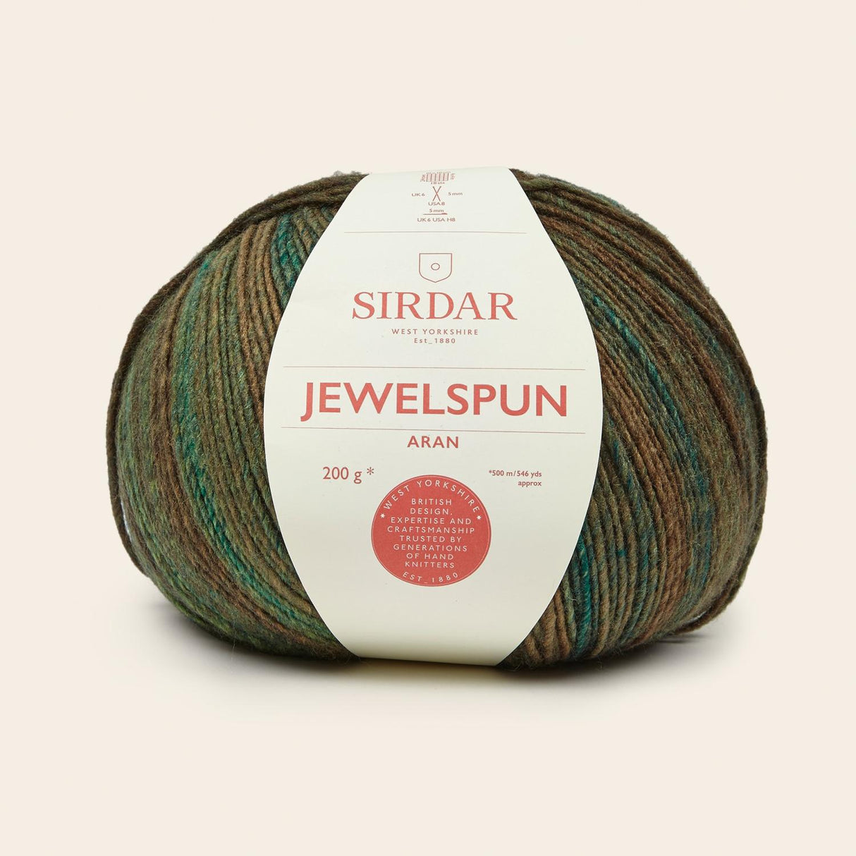 Sirdar, Yarn, Jewelspun, F237-0845, Golden Green
