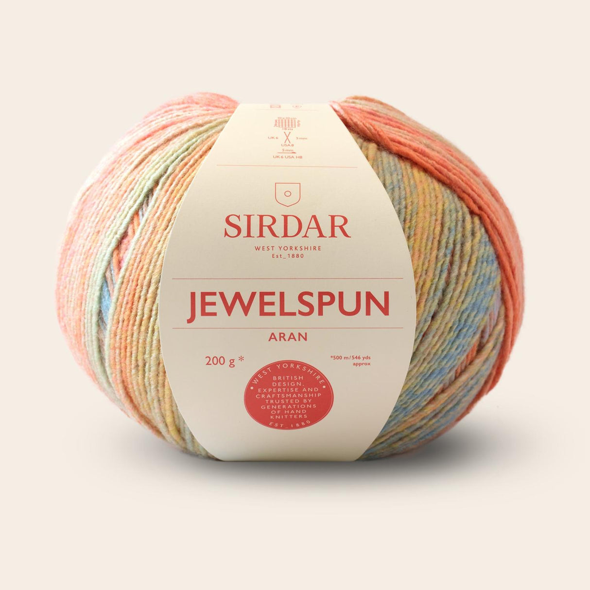 Sirdar, Yarn, Jewelspun, F237-0849, Citrine Sunrise