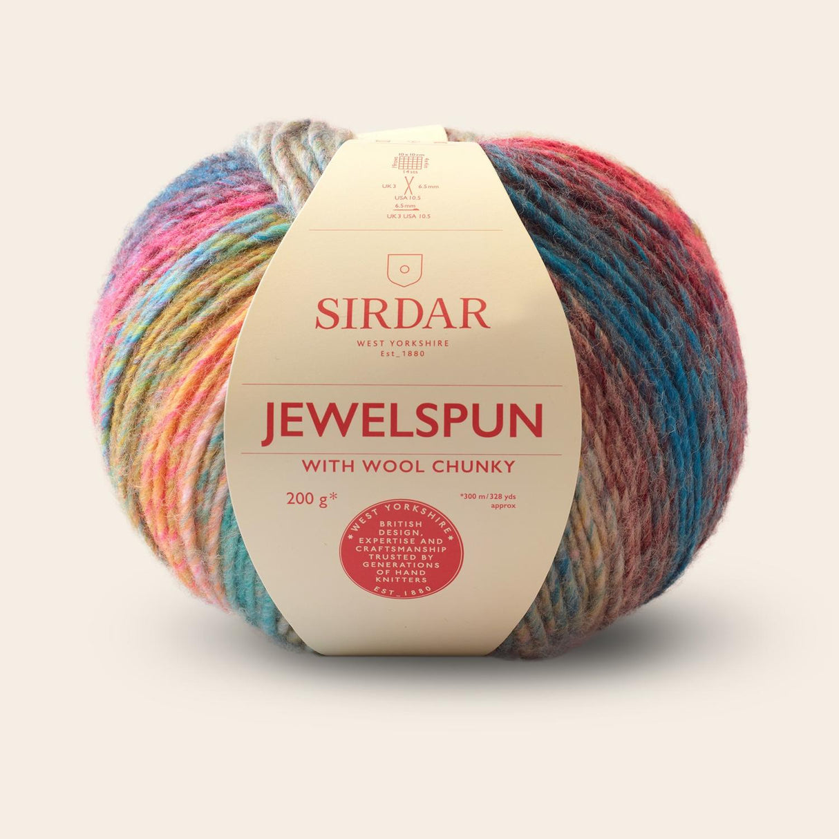 Sirdar, Yarn, Jewelspun With Wool Chunky, F258-0204, Precious Reef
