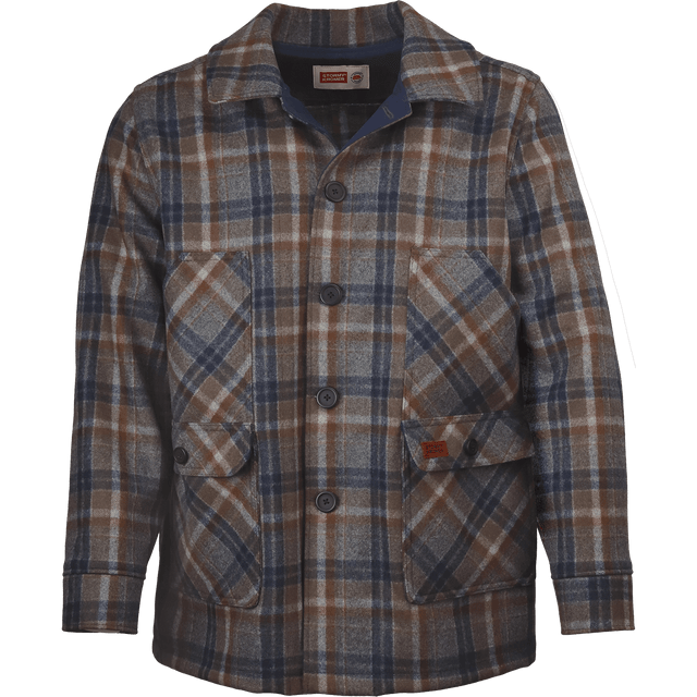 Stormy Kromer, Mackinaw Coat North Star, 52150-73E, Red/Blue