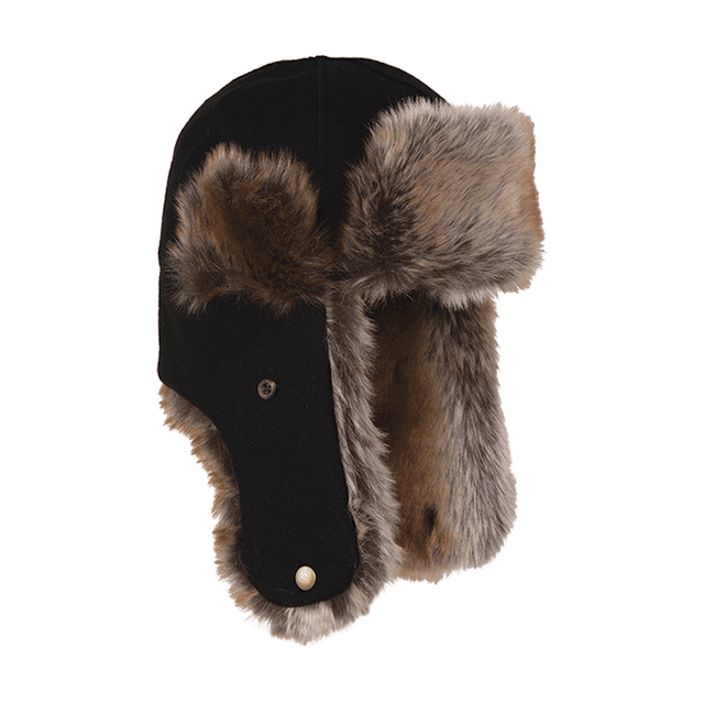 Stormy Kromer, The Northwoods Trappers Hat, 51210-999, Black