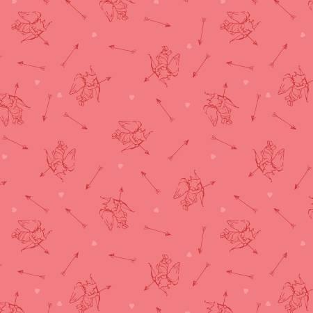 Studio E, Bear Hugs & Kisses, 9607S-28, Dark Pink,