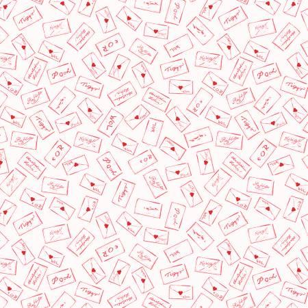 Studio E, Bear Hugs & Kisses, 9609S-08, White/Red,