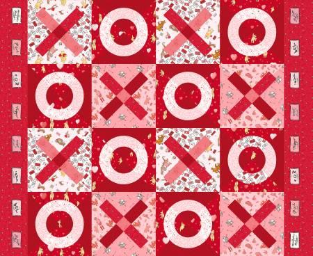 Studio E, Bear Hugs & Kisses, 9613S-82, Red/Pink,