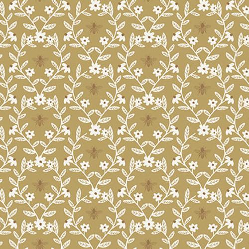 Studio E Garden Party, 7593-44, Dk Gold, Maureen Fiorellini