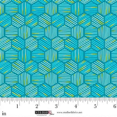 Studio E Sweet Licorice, 8802S-71, Turquoise,