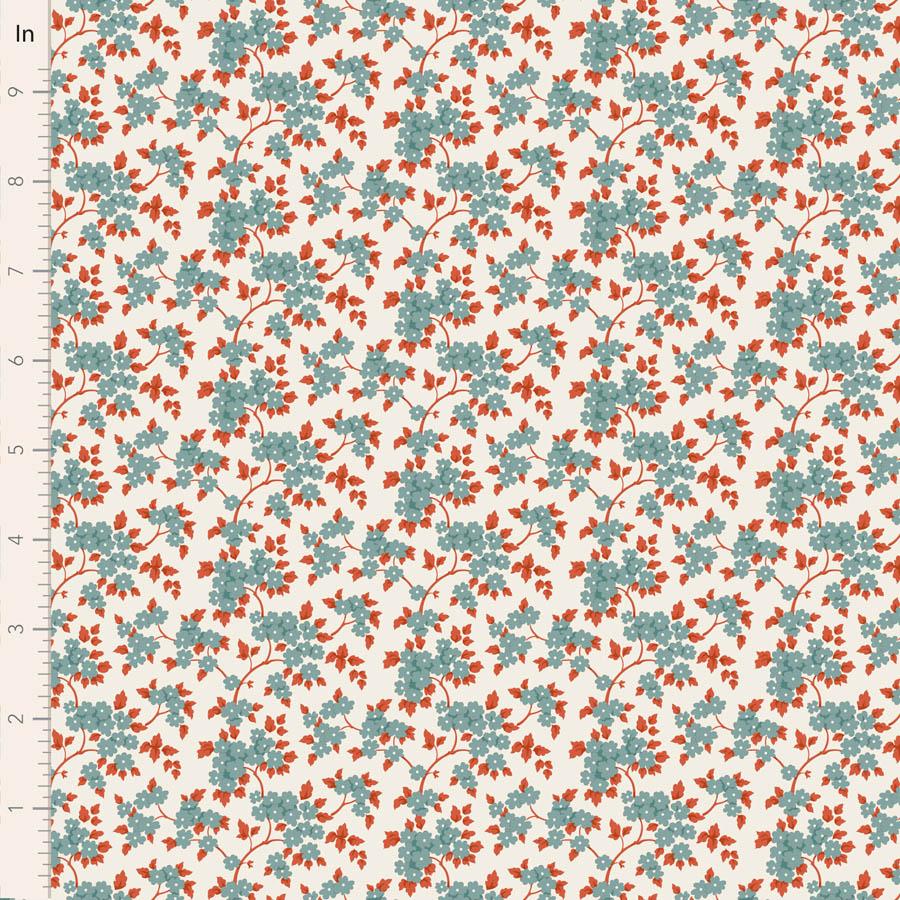Tilda Village Life, TIL100686, Teal,