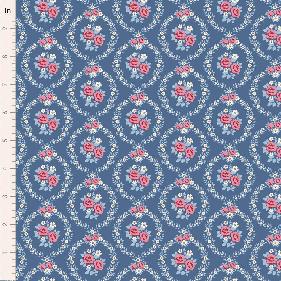 Tilda Village Life, TIL100697, Blue,