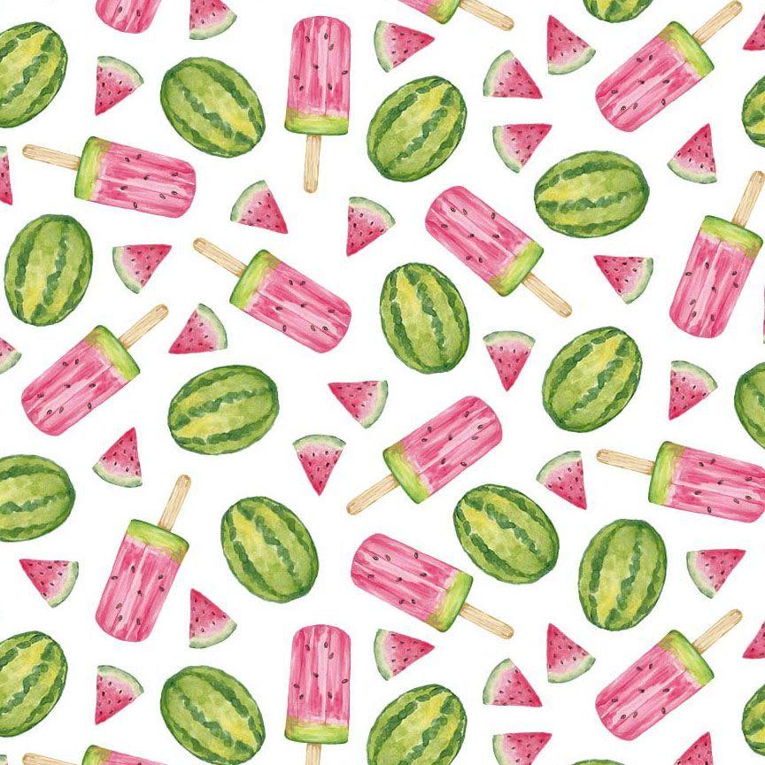 Timeles Treasures, Yvette, YVETTE-CD4292, White, Popsicles, Watermelon