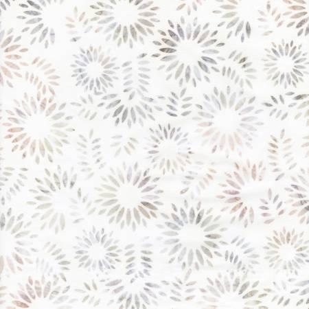 Timeless Treasures Abstract Sunflowers, B8502-POLAR, Polar