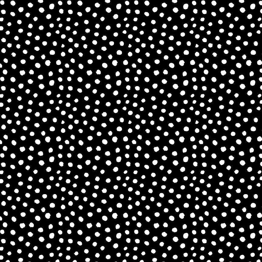 Timeless Treasures Advicefrom A Sflower, DOT-CD2928-BLACK, Black,