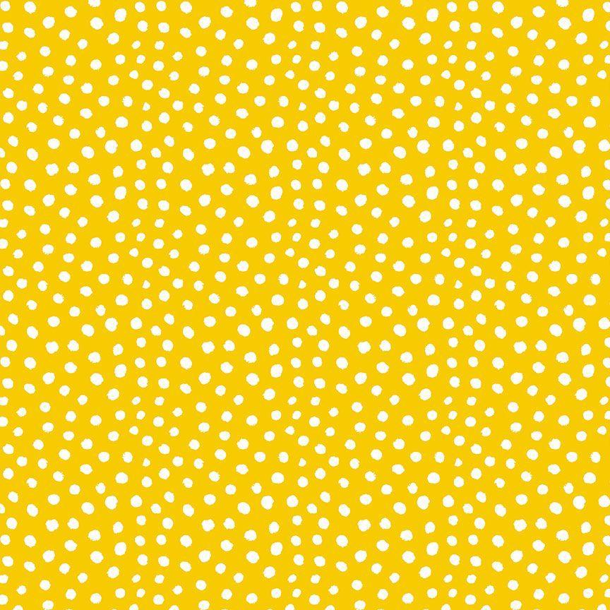 Timeless Treasures Advicefrom A Sflower, DOT-CD2928-YELLOW, Yellow,