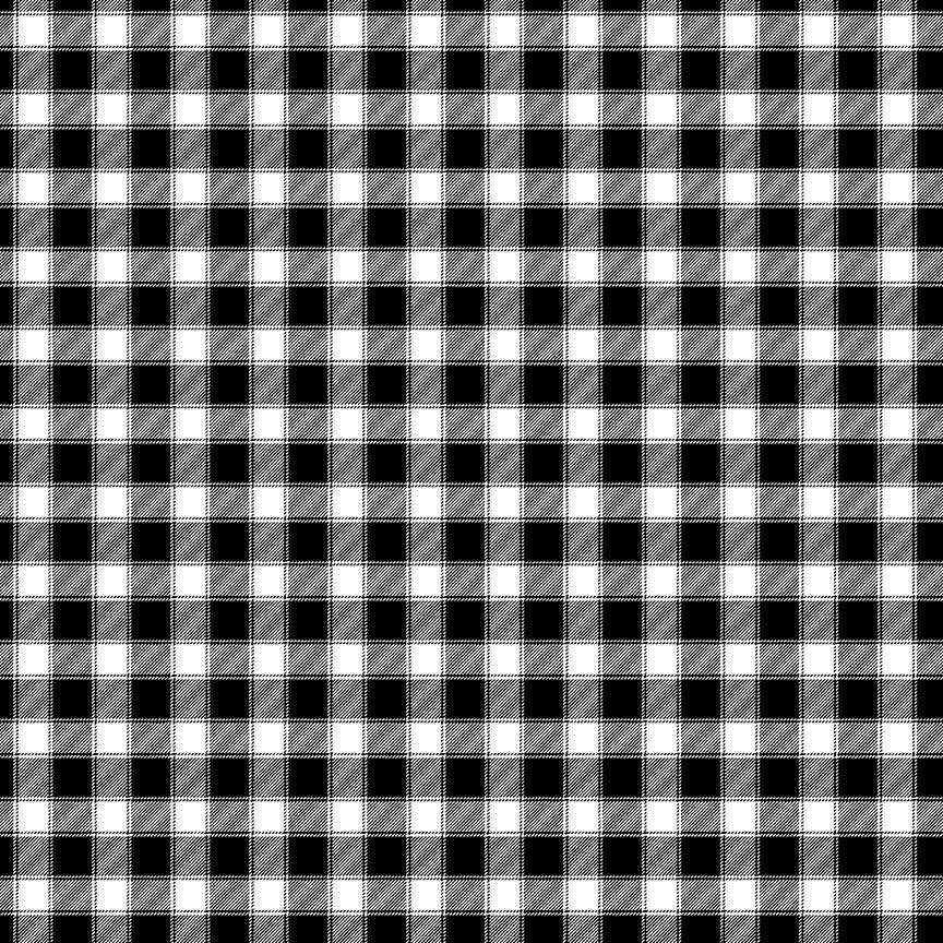 Timeless Treasures Advicefrom A Sflower, PLAID-CD2929-BLACK, Black,