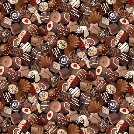 Timeless Treasures, Be Mine, C1086-BLACK