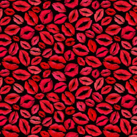 Timeless Treasures, Be Mine, C8536-BLK