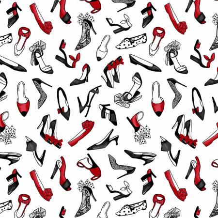 Timeless Treasures, Fashion Forward, GAIL-CD1318-WHITE