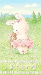 Timeless Treasures, Friendship Blossums, BUNNIES-C7243-MULTI, Multi