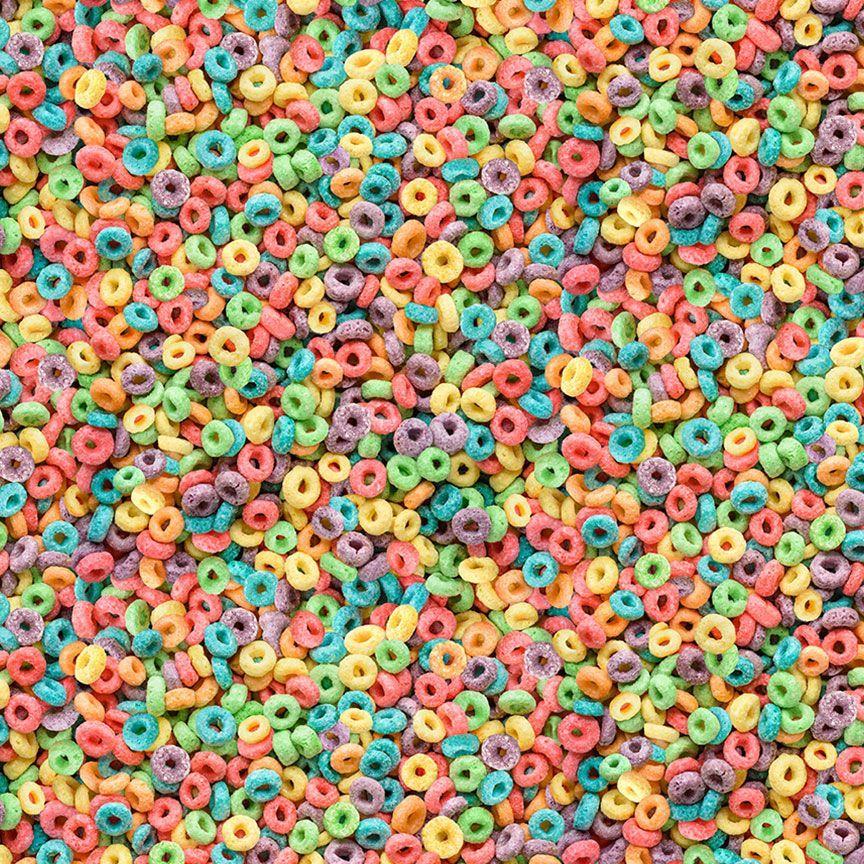 Timeless Treasures Fruity Cereal