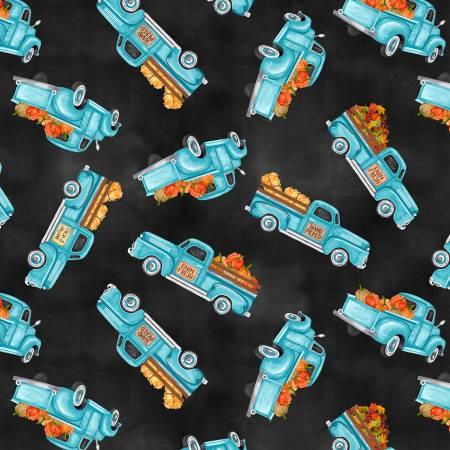 Timeless Treasures, Happy Harvest, CD1426-BLACK