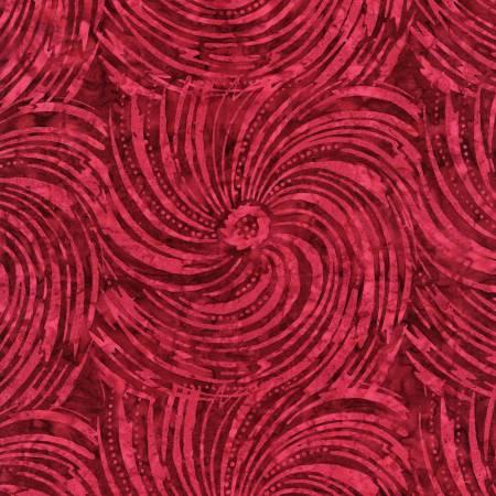 Timeless Treasures  Hurricane Swirls, B8668-RED, Red