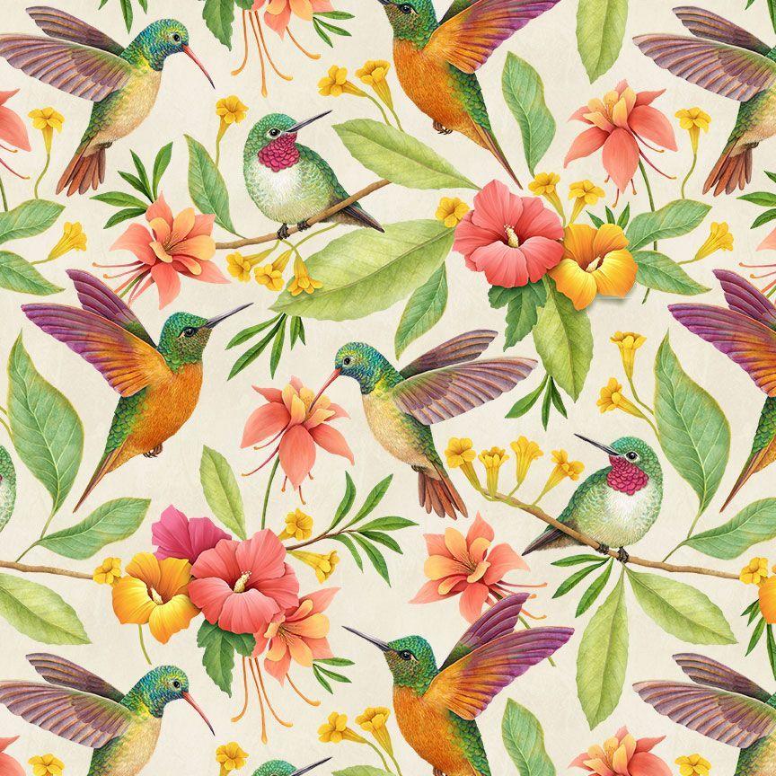 Timeless Treasures Paradise Found, ROSIE-CD1915, Multi,