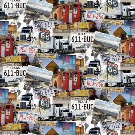 Timeless Treasures, Route 66, CD1467-MULTI