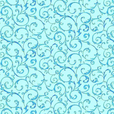 Timeless Treasures, Royal Plume, CM1009-SKY