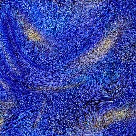 Timeless Treasures, Royal Plume, CM1573-BLUE