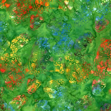 Timeless Treasures Saturated Dandelions, B1520-LUSH, Lush