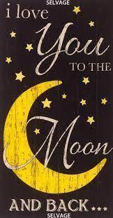 Timeless Treasures, To The Moon and Back, MOON-C5157-NOIR, Black