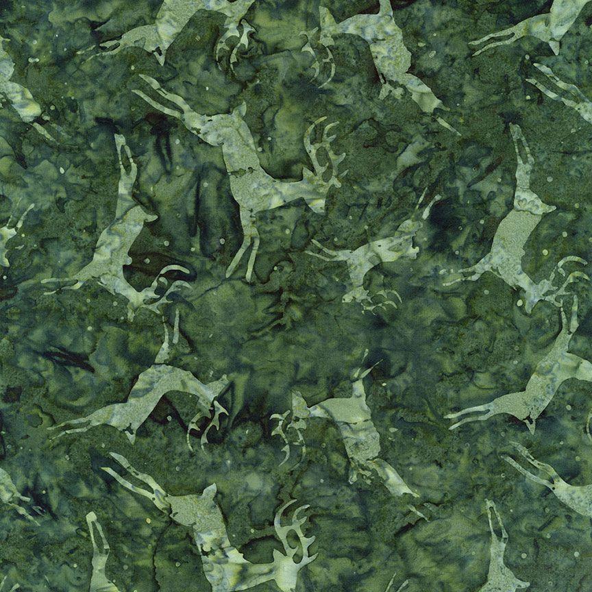 Timeless Treasures Tonga Festive, TONGA-B3530, Green,