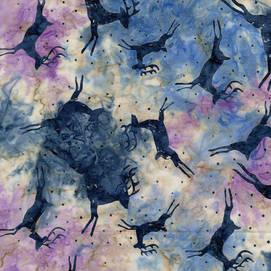 Timeless Treasures Tonga Frost, TONGA-B3530, Sleigh,