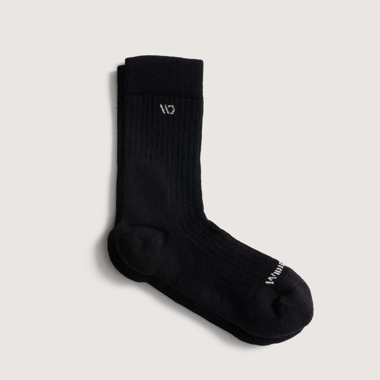 Wide Open, Solid Micro Crew Sock, 9001-BLK, Black, M