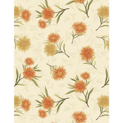 Wilmington Prints® Chickadee Charm, 3017-27729-285, Cream ,