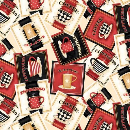 Wilmington Prints, Coffee Always, 56070-239