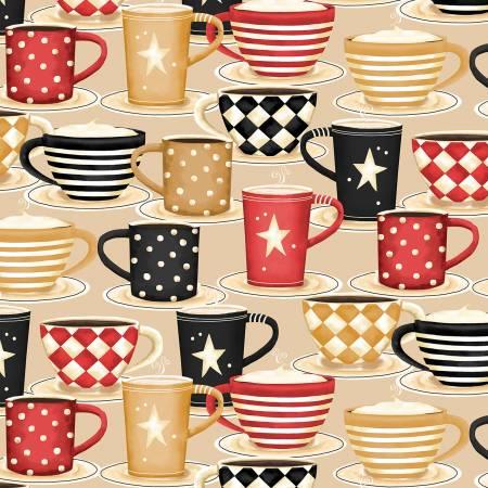 Wilmington Prints, Coffee Always, 56071-223