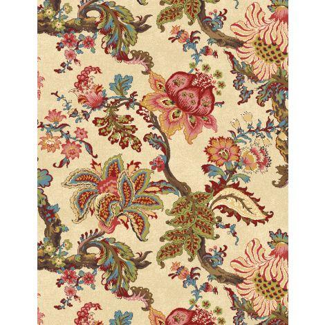 Wilmington Prints® Countryside, 1803 98750 137, Cream/Multi,