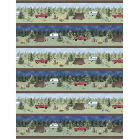 Wilmington Prints® Evergreen Escape, 3059-20060-472, Multi,