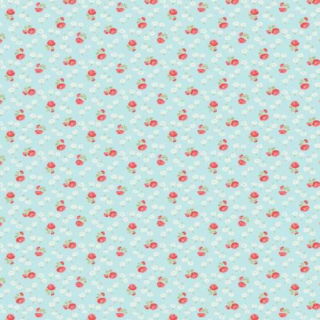 Wilmington Prints, Kaye England, Sentiments, 1803-98726-413, Light Blue