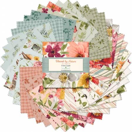 Wilmington Prints, Lisa Audit, Blessed by Nature, Q508-783-508, 42pcs, 12 bundles/pa