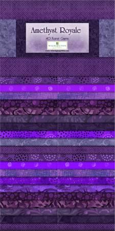 Wilmington Prints® Pre-Cuts, Amethyst Royale, 2 ½” Strip Set Packs, 842-7-842